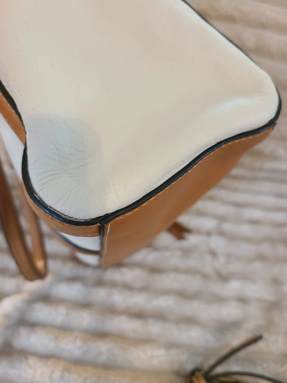Fossil Kendall Satchel Bag Genuine Leather